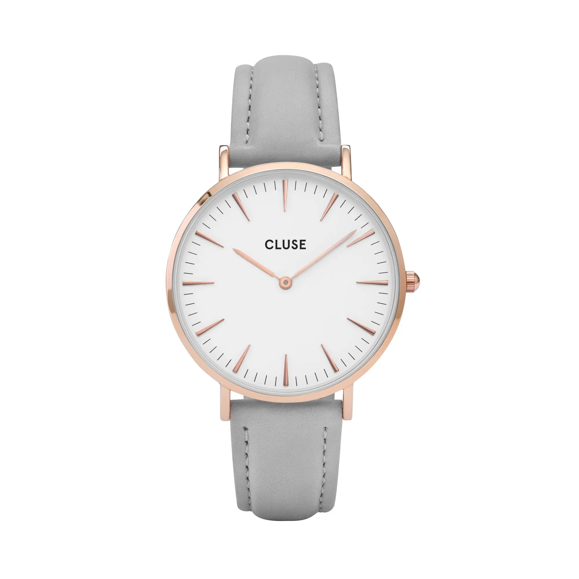 BOHO CHIC ROSE GOLD WHITE/GREY WATCH