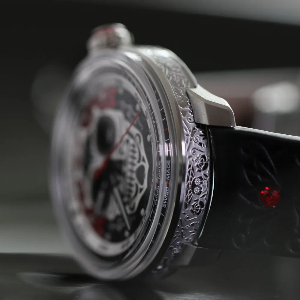 Bomberg BB-01 Automatic Día de los Muertos Limited Edition Watch