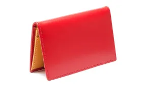 Bridle Visiting Card Case - Red