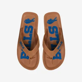 Buffalo Bills Color Pop Contour Flip Flop