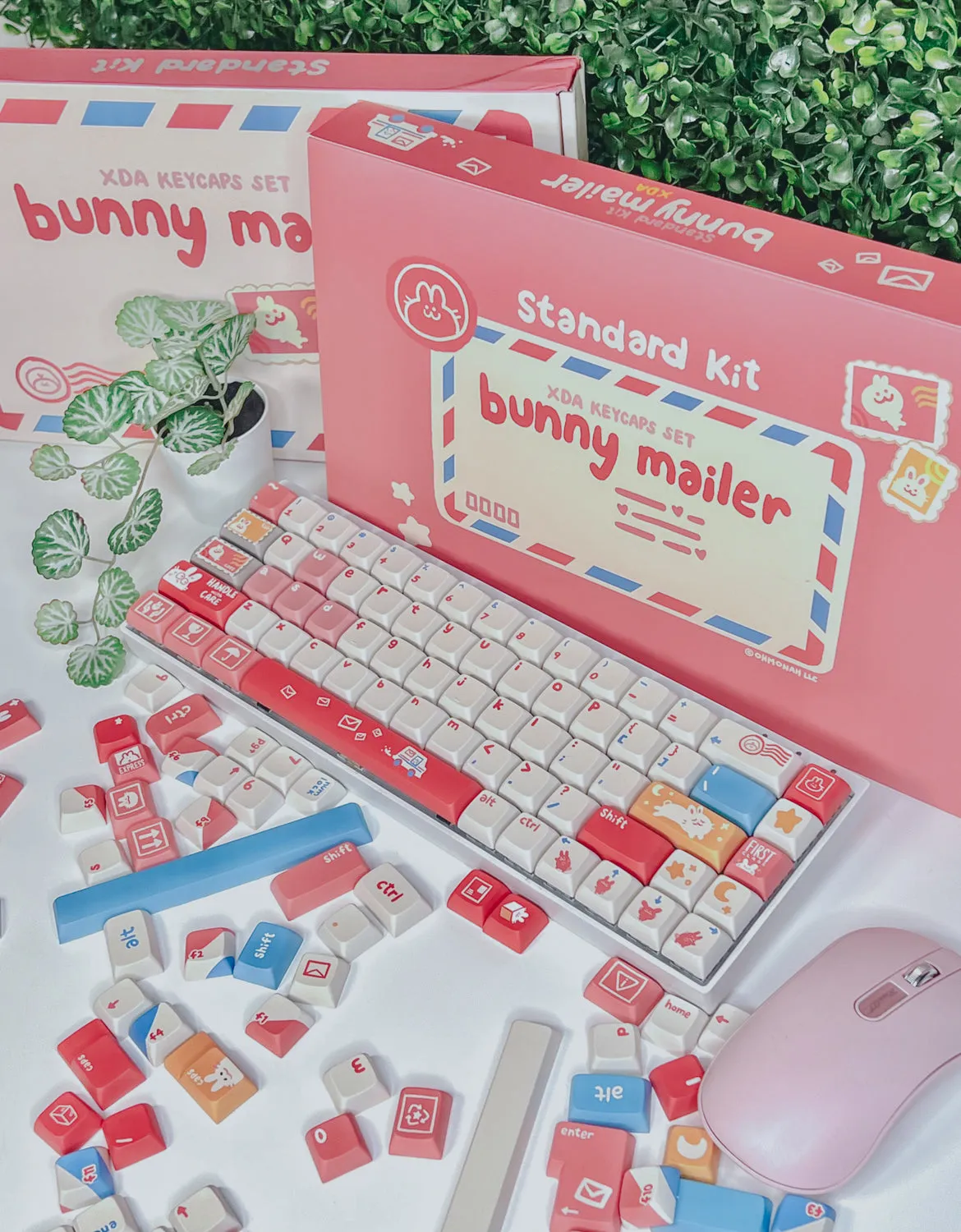 BUNNY MAILER [XDA] keycaps