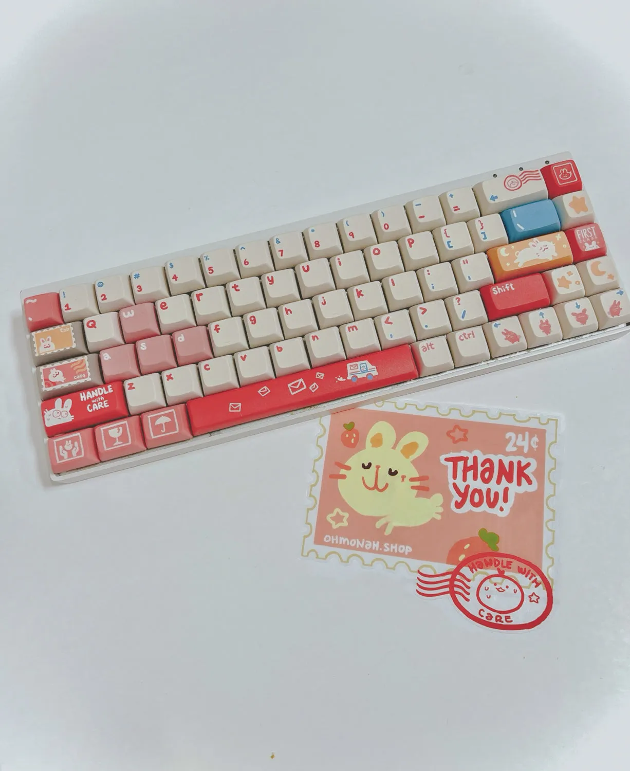 BUNNY MAILER [XDA] keycaps