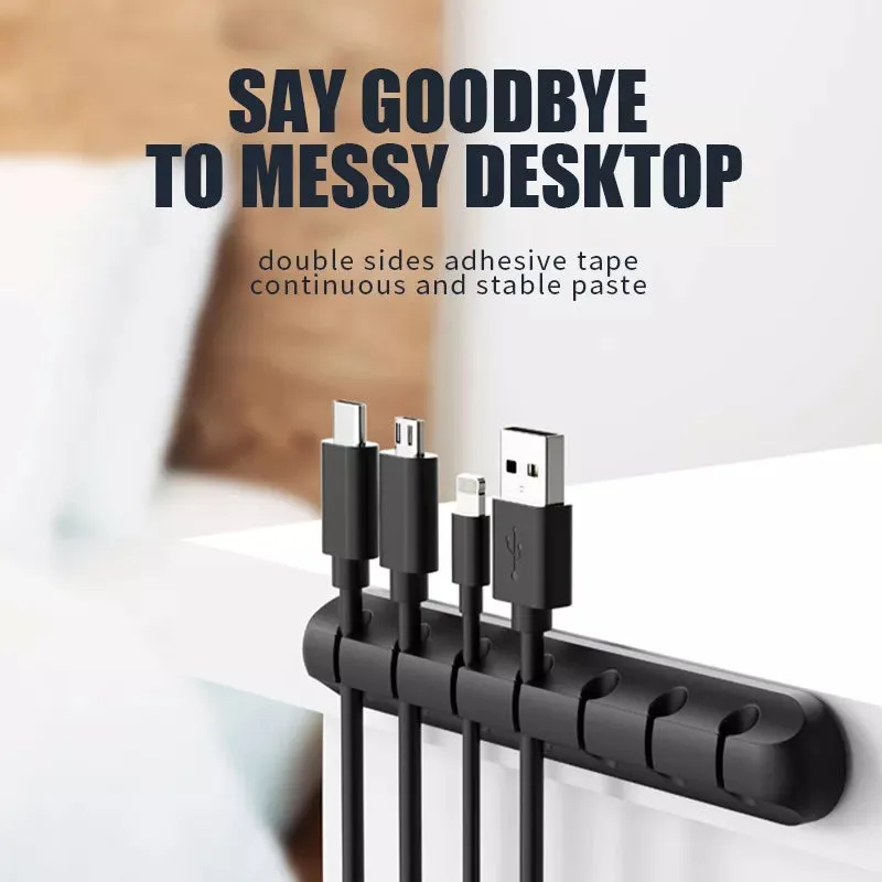 Cable Organizer - Cable Clip For Organizing Your Cables - 2 Pcs Pack