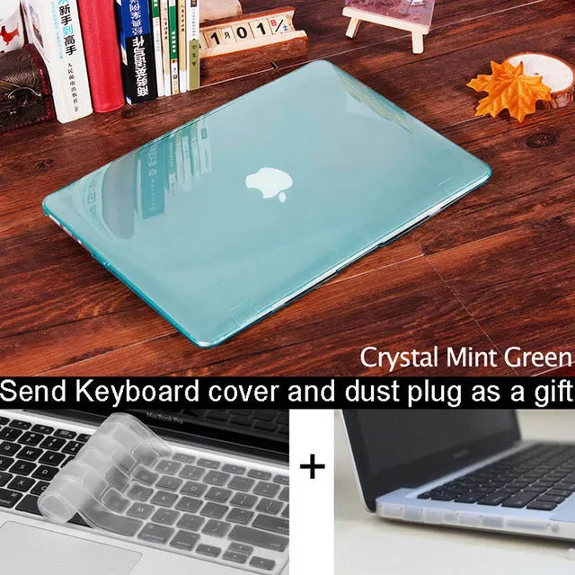 Carry360 New Crystal Matte case For Apple mac book Air Pro Retina 11 12 13 15 Laptop Bag for Macbook Air 13 Case Cover