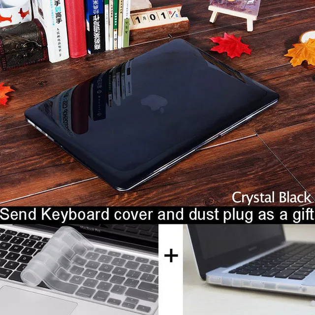 Carry360 New Crystal Matte case For Apple mac book Air Pro Retina 11 12 13 15 Laptop Bag for Macbook Air 13 Case Cover