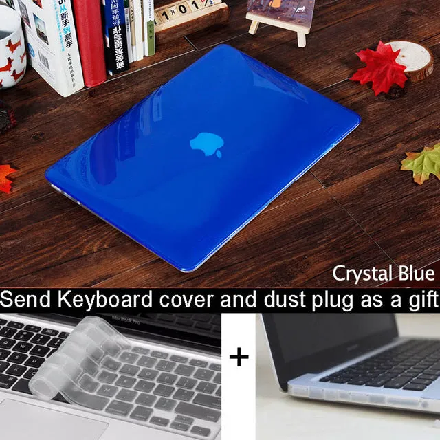 Carry360 New Crystal Matte case For Apple mac book Air Pro Retina 11 12 13 15 Laptop Bag for Macbook Air 13 Case Cover