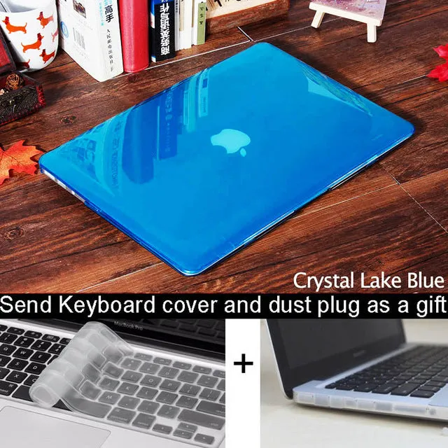 Carry360 New Crystal Matte case For Apple mac book Air Pro Retina 11 12 13 15 Laptop Bag for Macbook Air 13 Case Cover