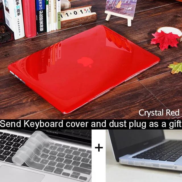 Carry360 New Crystal Matte case For Apple mac book Air Pro Retina 11 12 13 15 Laptop Bag for Macbook Air 13 Case Cover