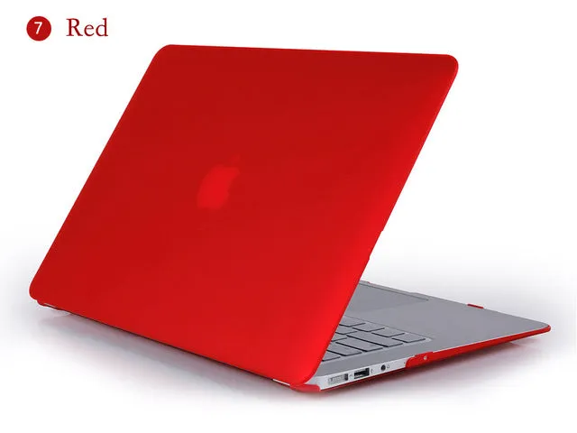 Carry360 New Crystal Matte case For Apple mac book Air Pro Retina 11 12 13 15 Laptop Bag for Macbook Air 13 Case Cover