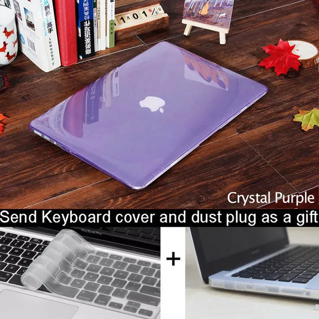 Carry360 New Crystal Matte case For Apple mac book Air Pro Retina 11 12 13 15 Laptop Bag for Macbook Air 13 Case Cover