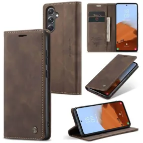 CaseMe 013 Versatile Leather Wallet Case with Flip Design for Samsung Galaxy S23 FE 5G