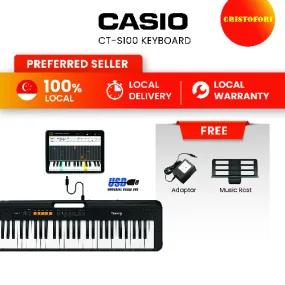 Casio CT-S100 (Black) Keyboard