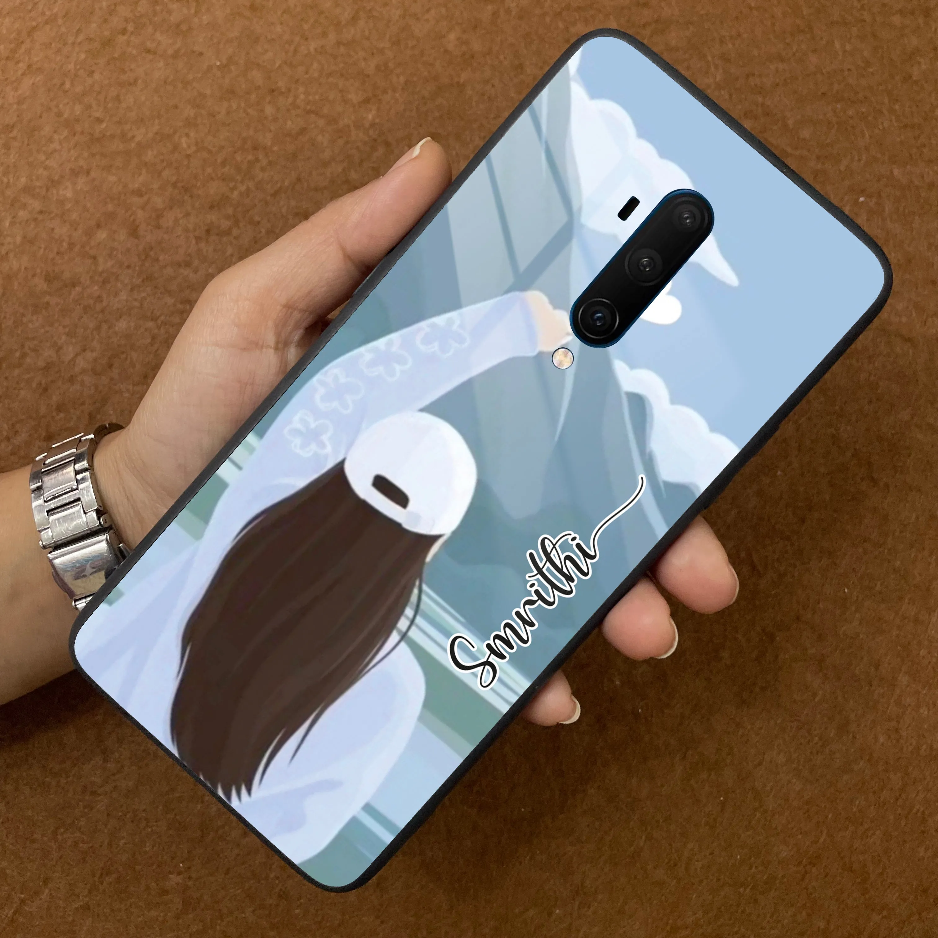 Chasing Dreams Customized Glass Case Cover For Glass Cover for OnePlus