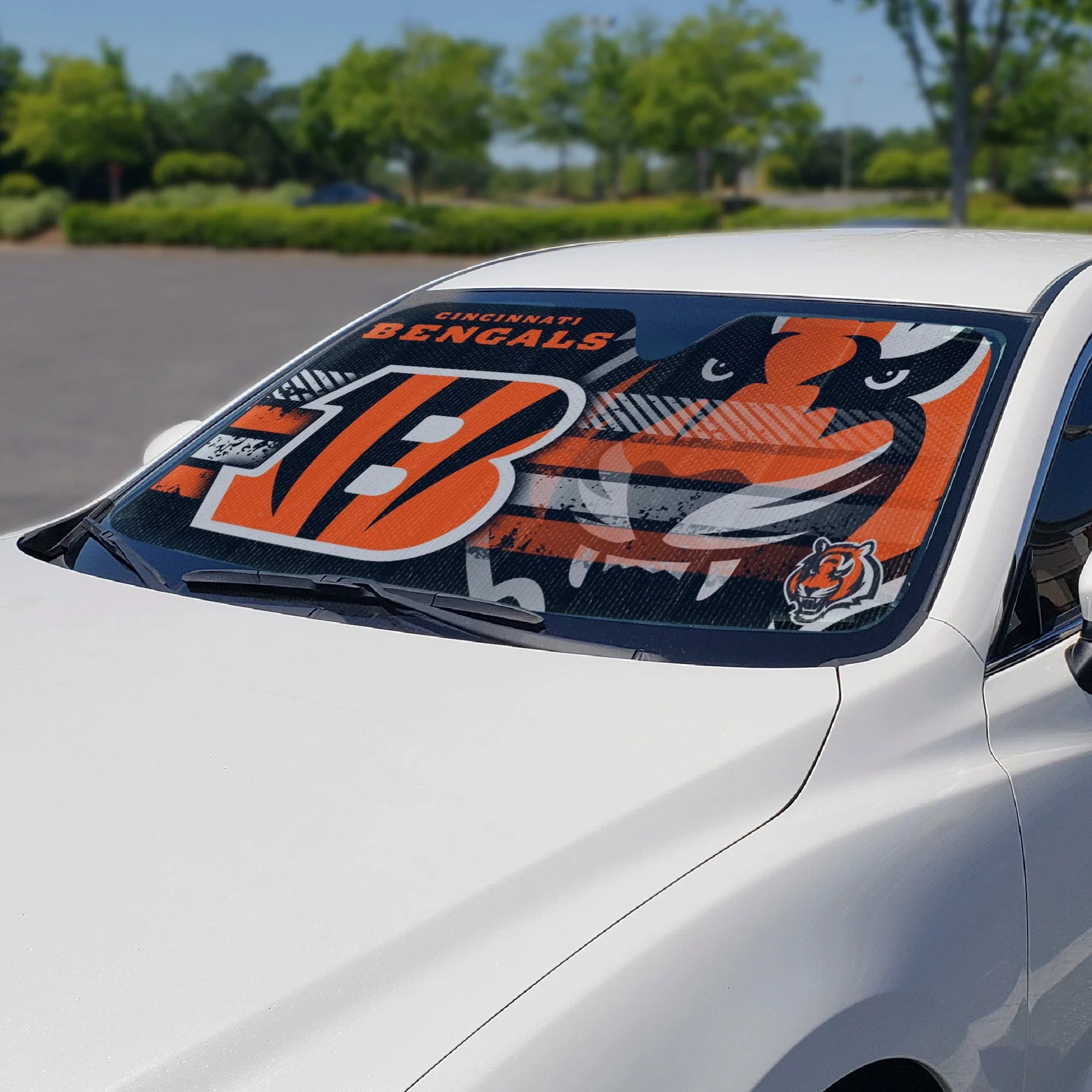 Cincinnati Bengals Windshield Sun Shade