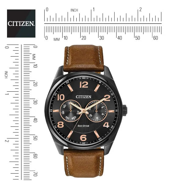 Citizen Eco-drive Leather Strap