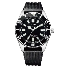 Citizen Promaster Marine Black and Silver Watch NB6021-17E