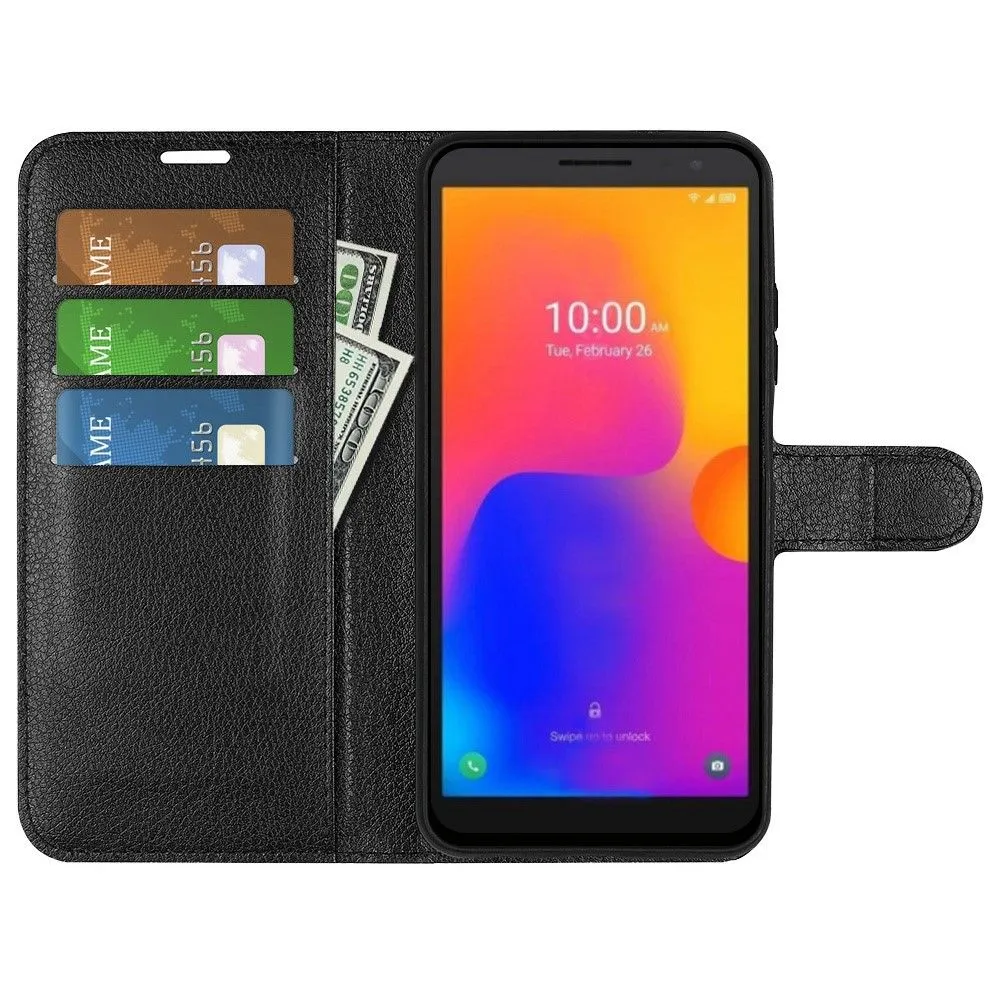 Classic Alcatel 1B (2022) flip case - Black