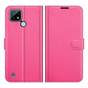 Classic Realme C21 flip case - Rose