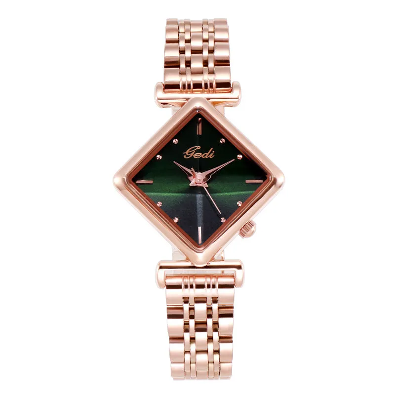 Classic Rhombus Dial Women's Watch