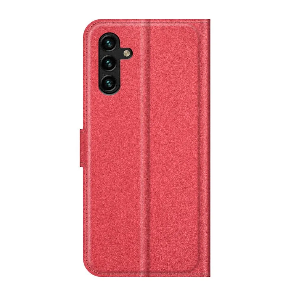 Classic Samsung Galaxy A13 5G flip case - Red