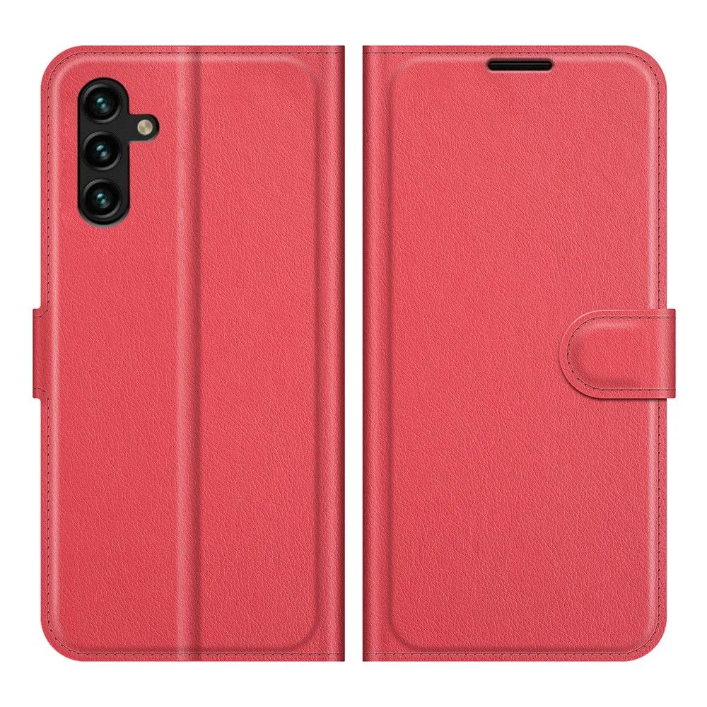 Classic Samsung Galaxy A13 5G flip case - Red