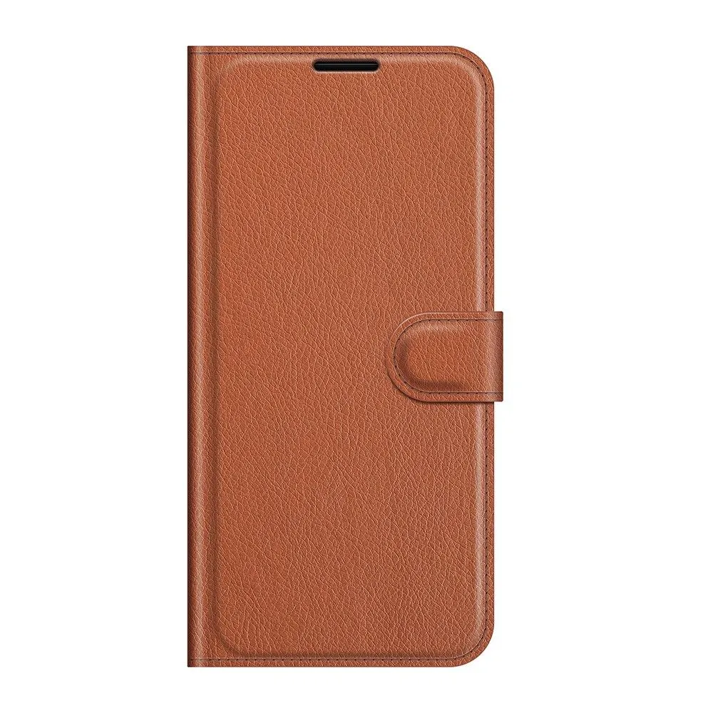 Classic Samsung Galaxy S22 flip case - Brown