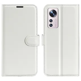 Classic Xiaomi 12 Lite flip case - White