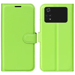 Classic Xiaomi Poco M4 Pro flip case - Green