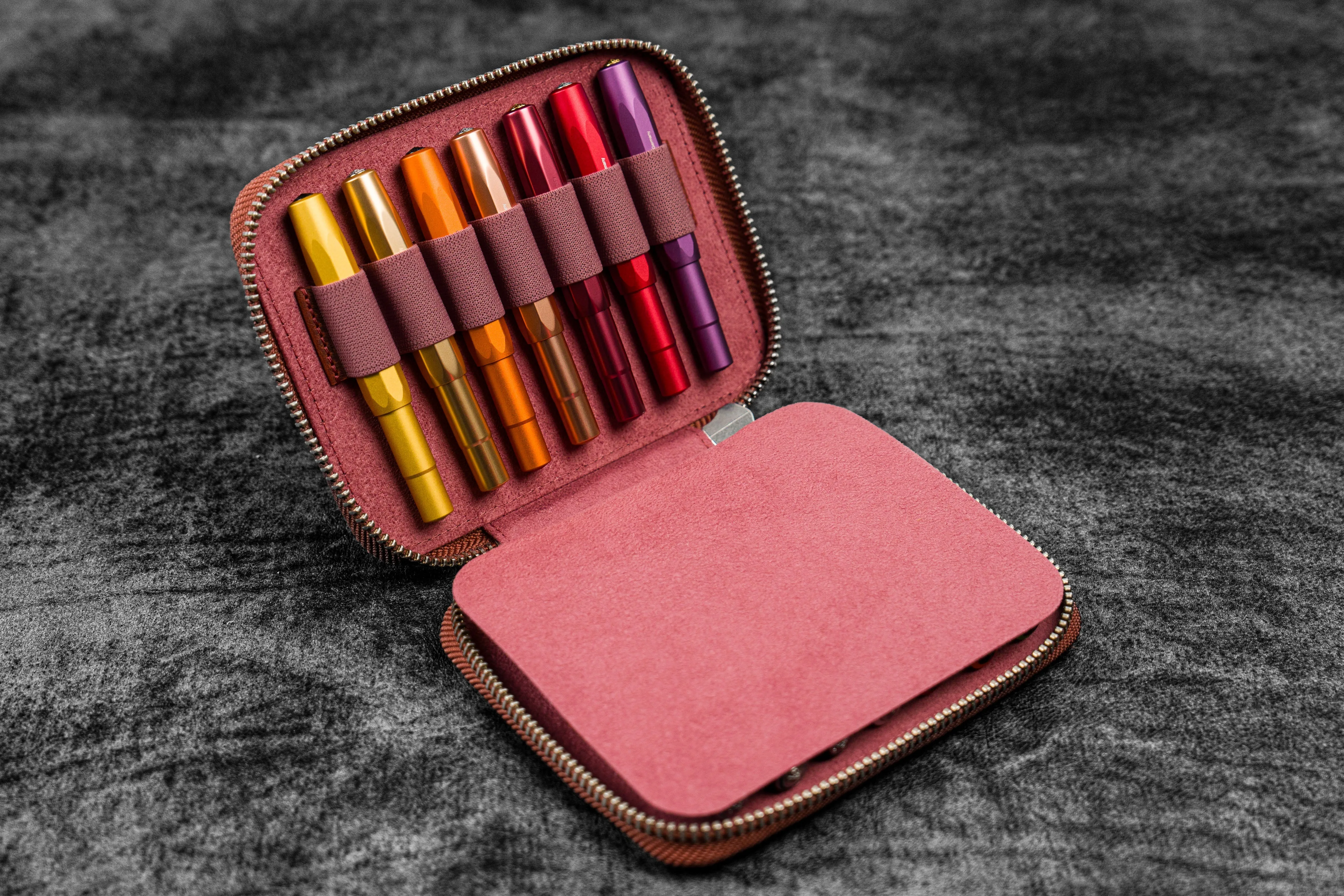 Collector Pen Case for 14 Kaweco Pens - C.H Orange