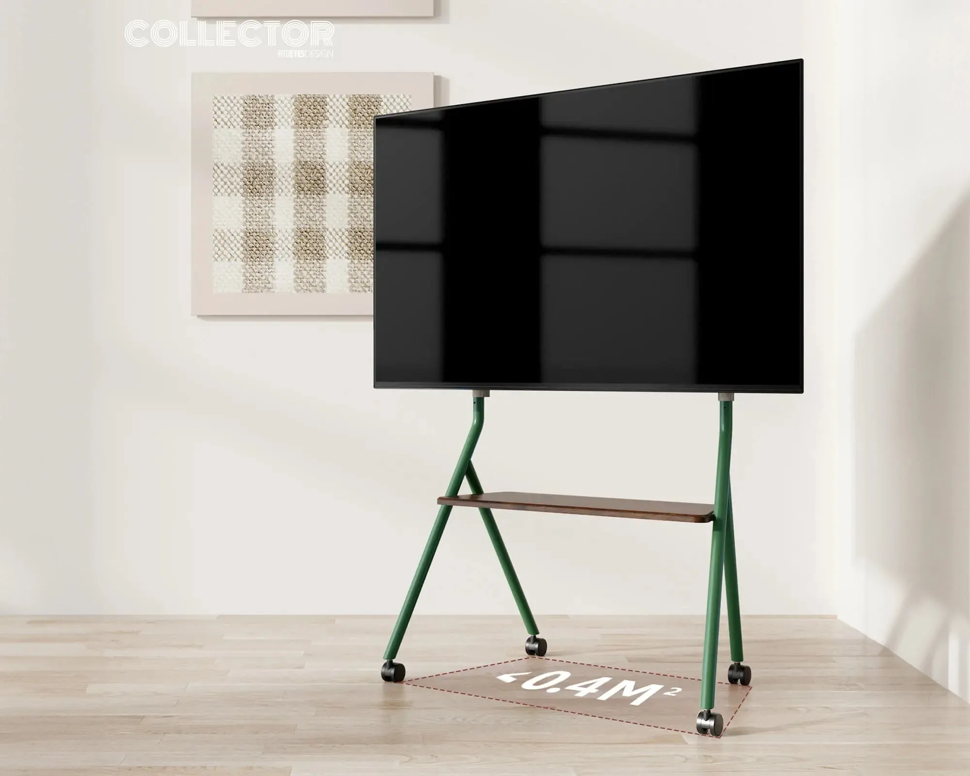 Collector TC78-1 Rolling TV Stand