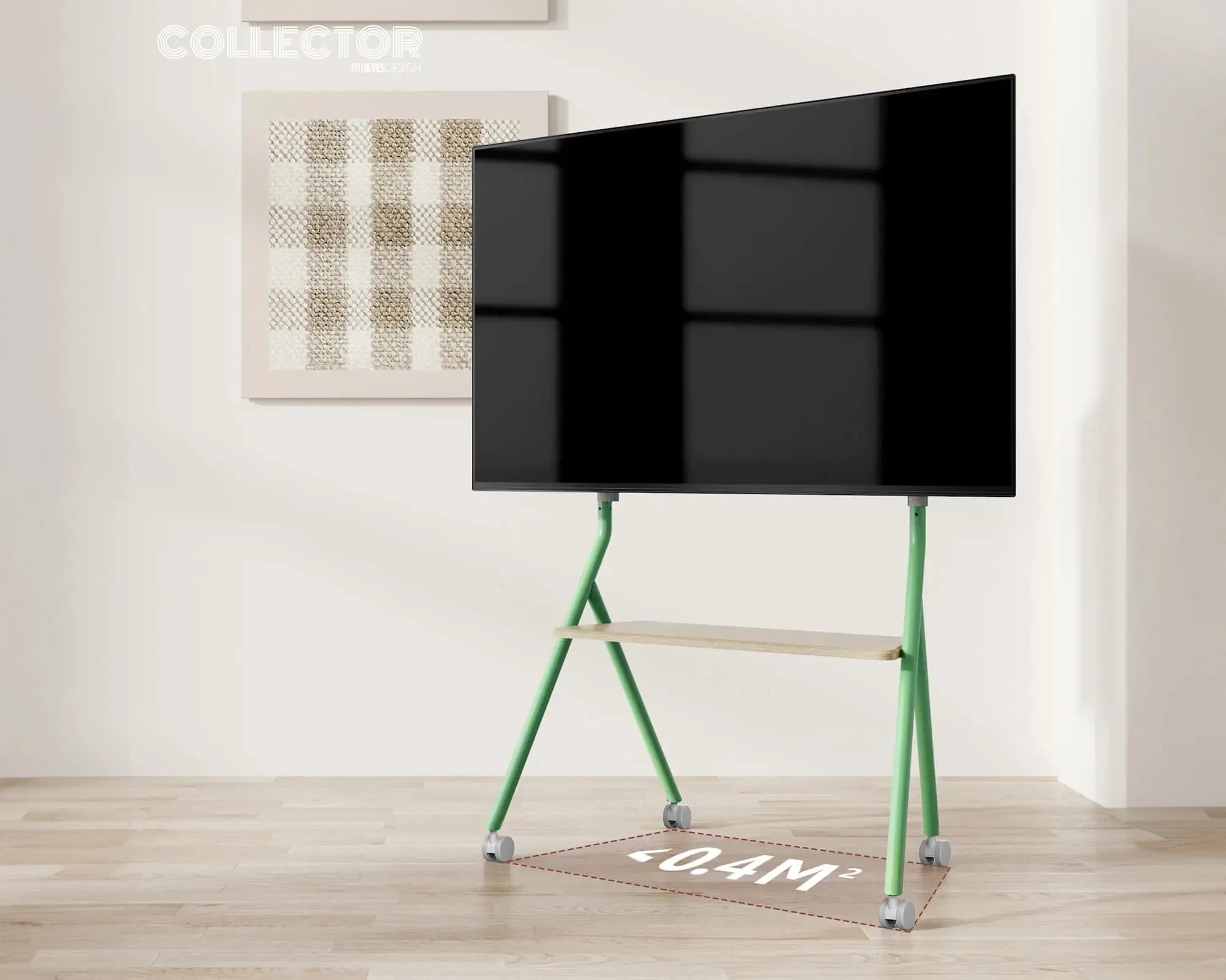 Collector TC78-1 Rolling TV Stand