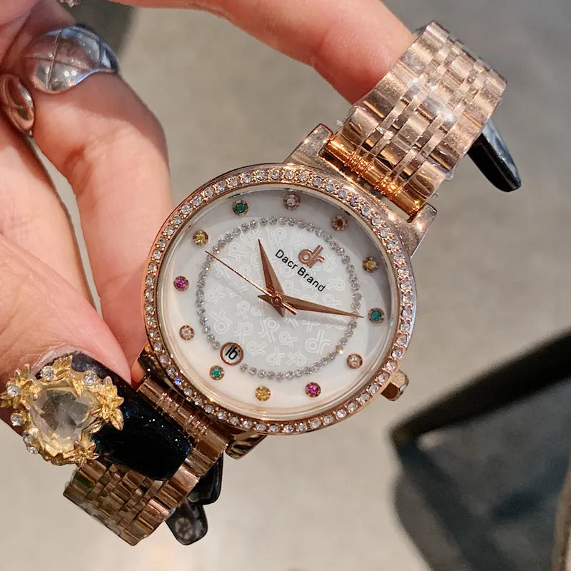 Colorful Diamond Scale Women's Watch