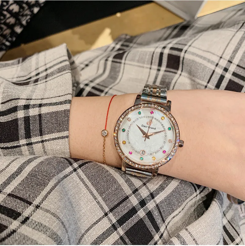 Colorful Diamond Scale Women's Watch