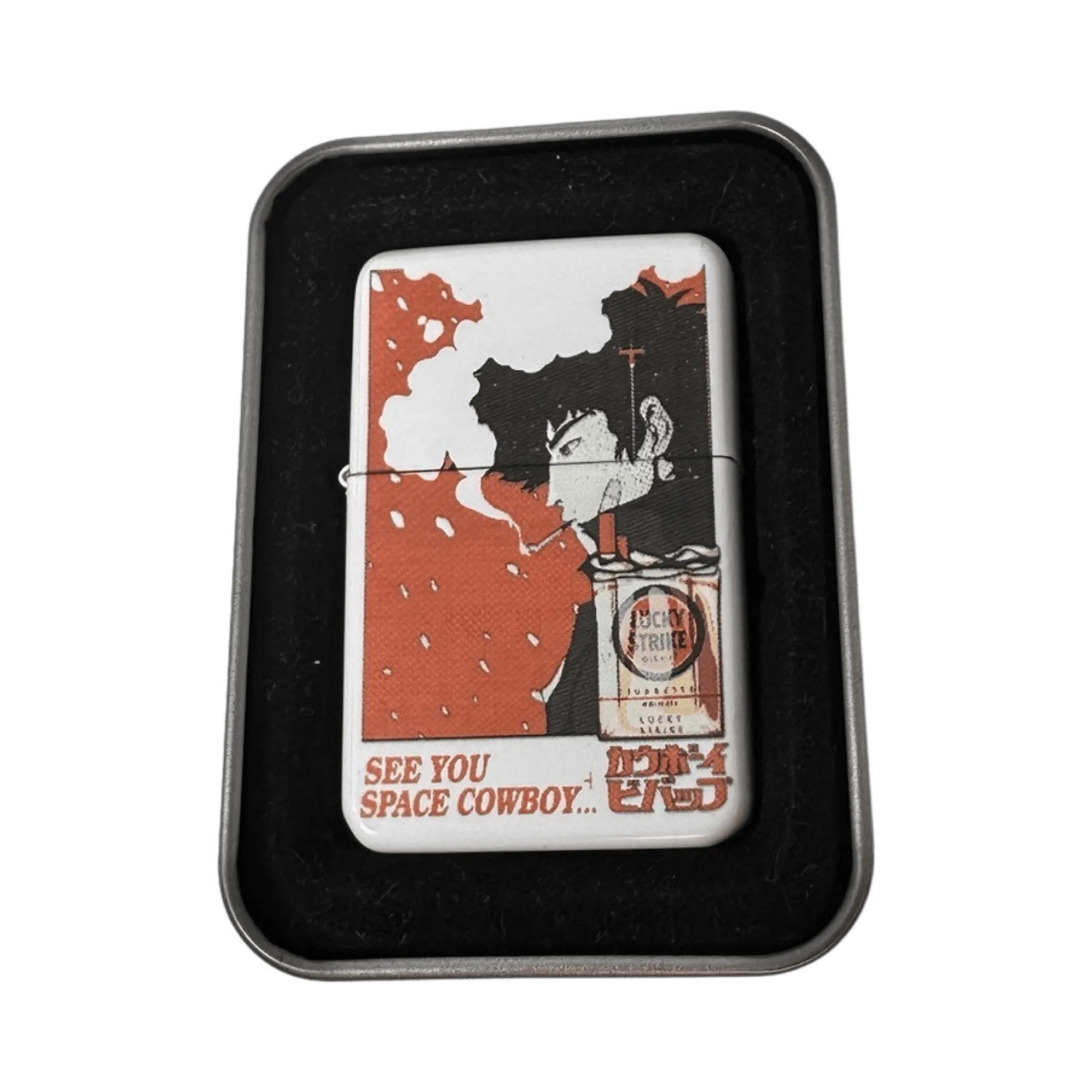 Cowboy Bebop Anime Windproof Flip Lighter