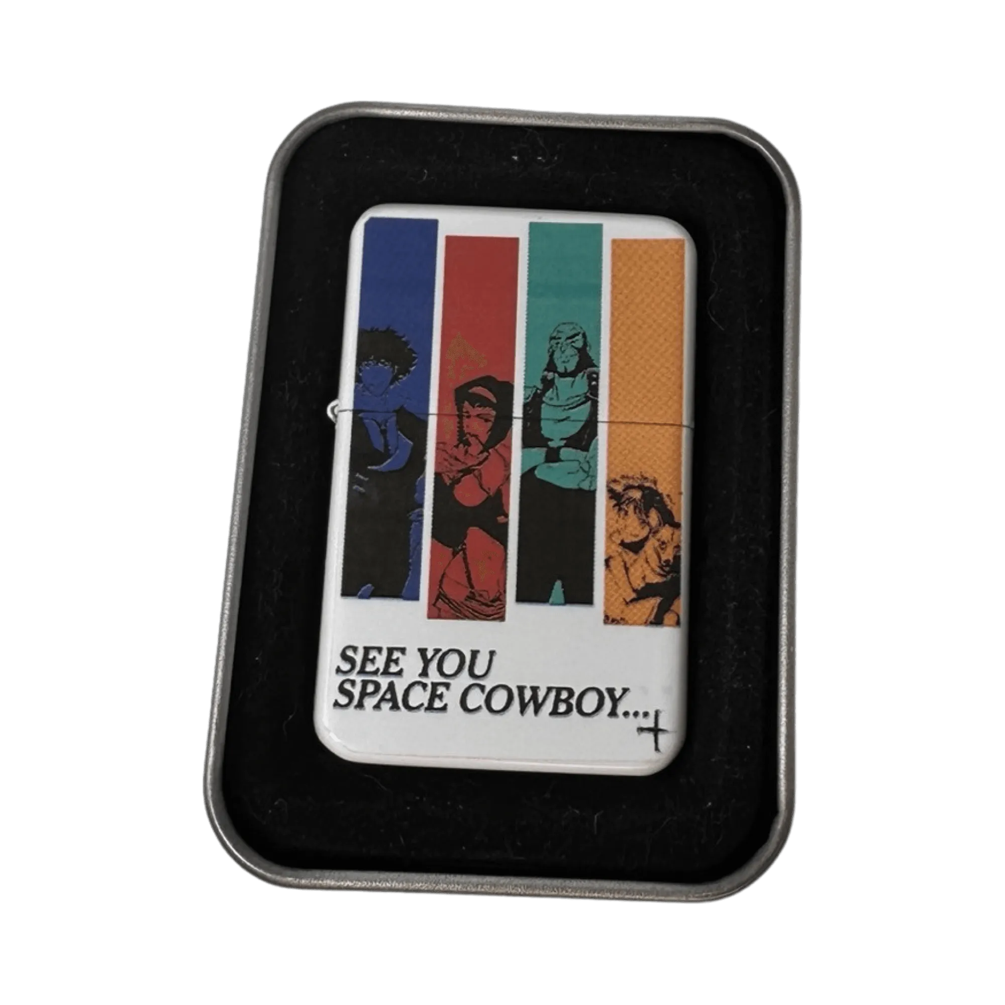 Cowboy Bebop Anime Windproof Flip Lighter