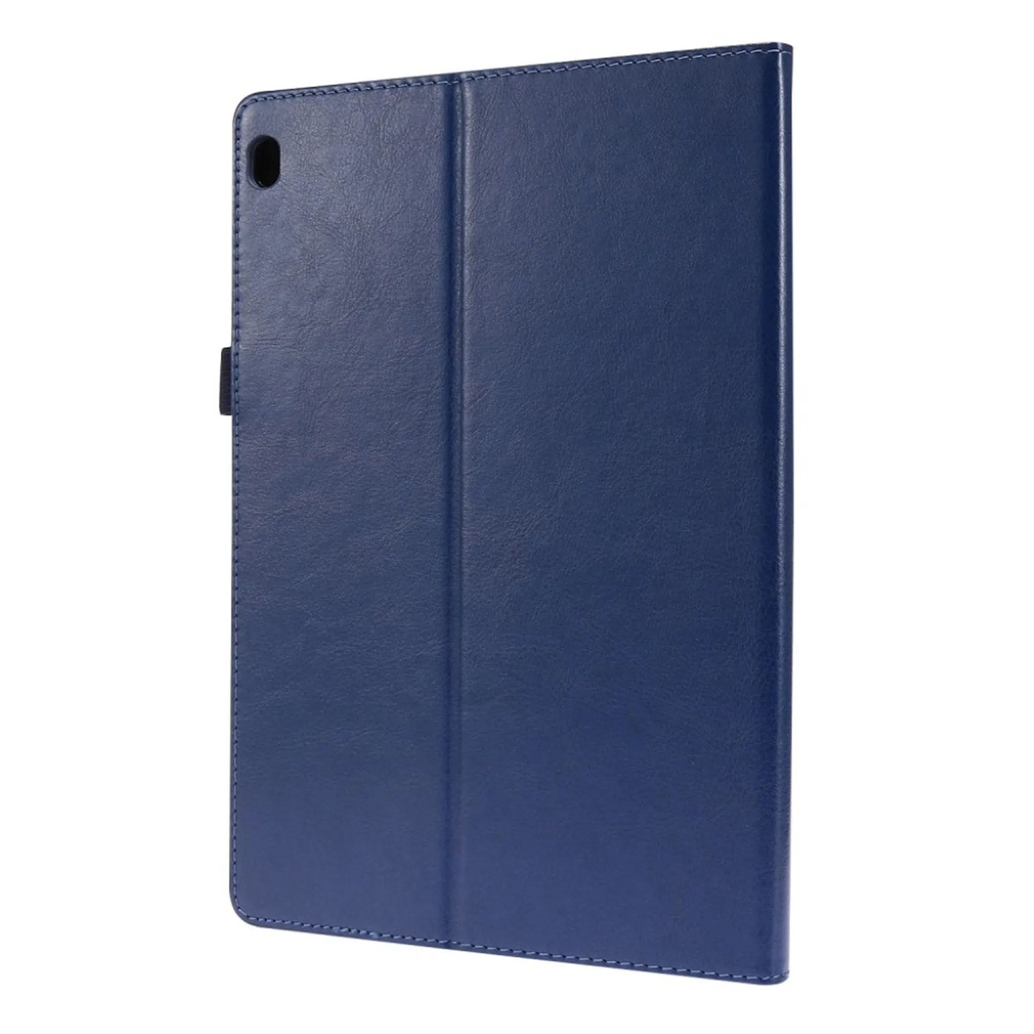 Crazy Horse Lenovo Tab M10 leather flip case - Blue