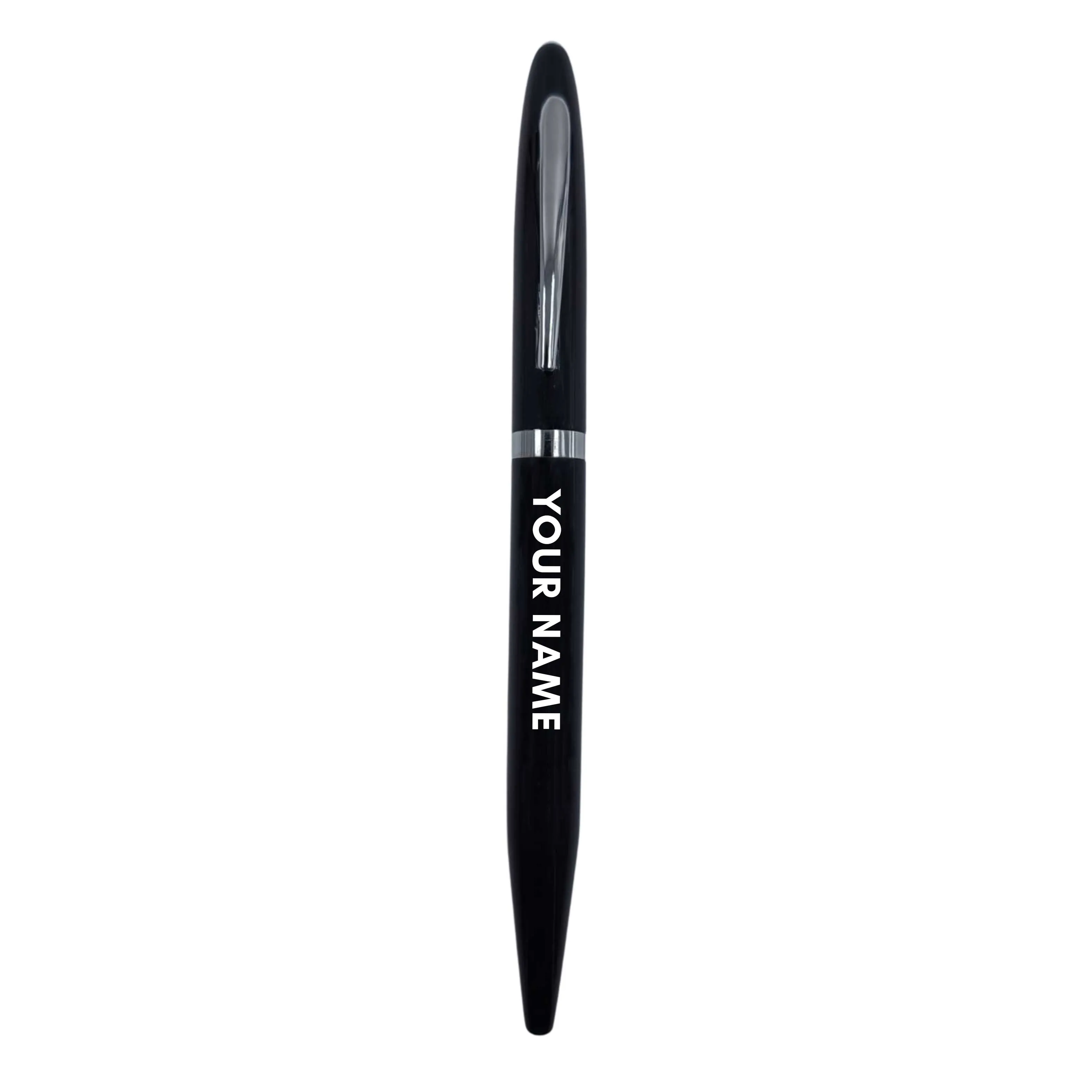 Customized Name Printed Pen Engraved Corporate Gifts for Office ( Black)  - Name