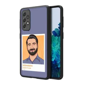 Customized Samsung Galaxy A72 Back Cover with Photo Designer Phone Cases - Cartoonify From Photo