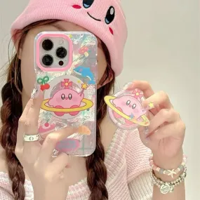 Cute Kirby Magnetic Tape Holder Phone Case KI694