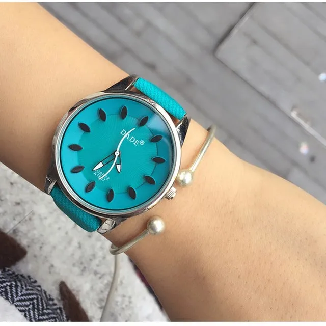 DADE Wrist Watch Women Watches 2017 Famous Brand Female Clock Quartz Watch Ladies Quartz-watch Montre Femme Relogio Feminino