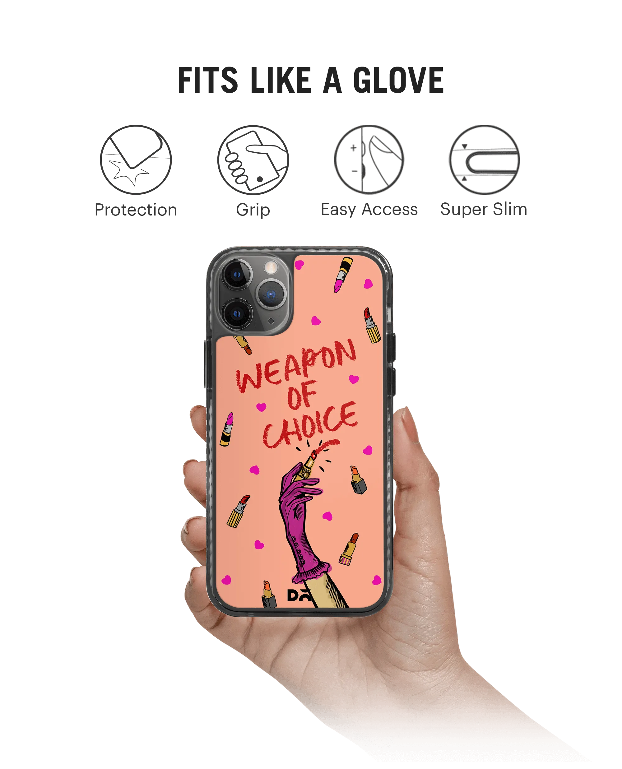 DailyObjects Weapon of Choice Stride 2.0 Case Cover For iPhone 11 Pro Max