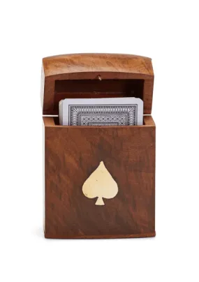 Deck of Playing Cards in Case