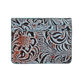 Delilah Creek Hand-tooled Credit Card Holder