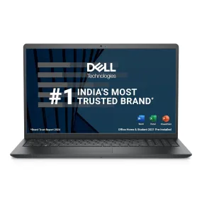 Dell 15 Thin & Light Laptop, Intel Core 13th Generation i5-1334U Processor, 8GB DDR4 & 512GB SSD, 15.6" (39.62cm) FHD 120Hz 250 nits, Windows 11   MSO'21   15 Month Mcafee, Carbon Black, 1.66kg