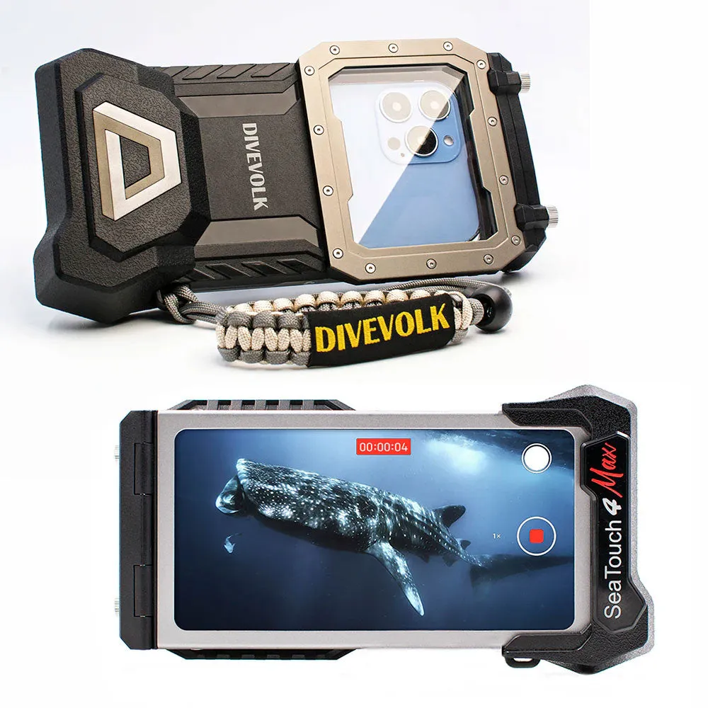 DIVEVOLK SeaTouch 4 MAX Underwater Housing