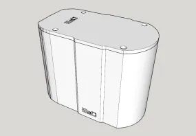 DIY Project Box (4" Tall) for Ryobi 18V ONE  Battery - Utilize the Energy of Your Spare Power Tool Lithium-Ion Battery - EveryThang3D