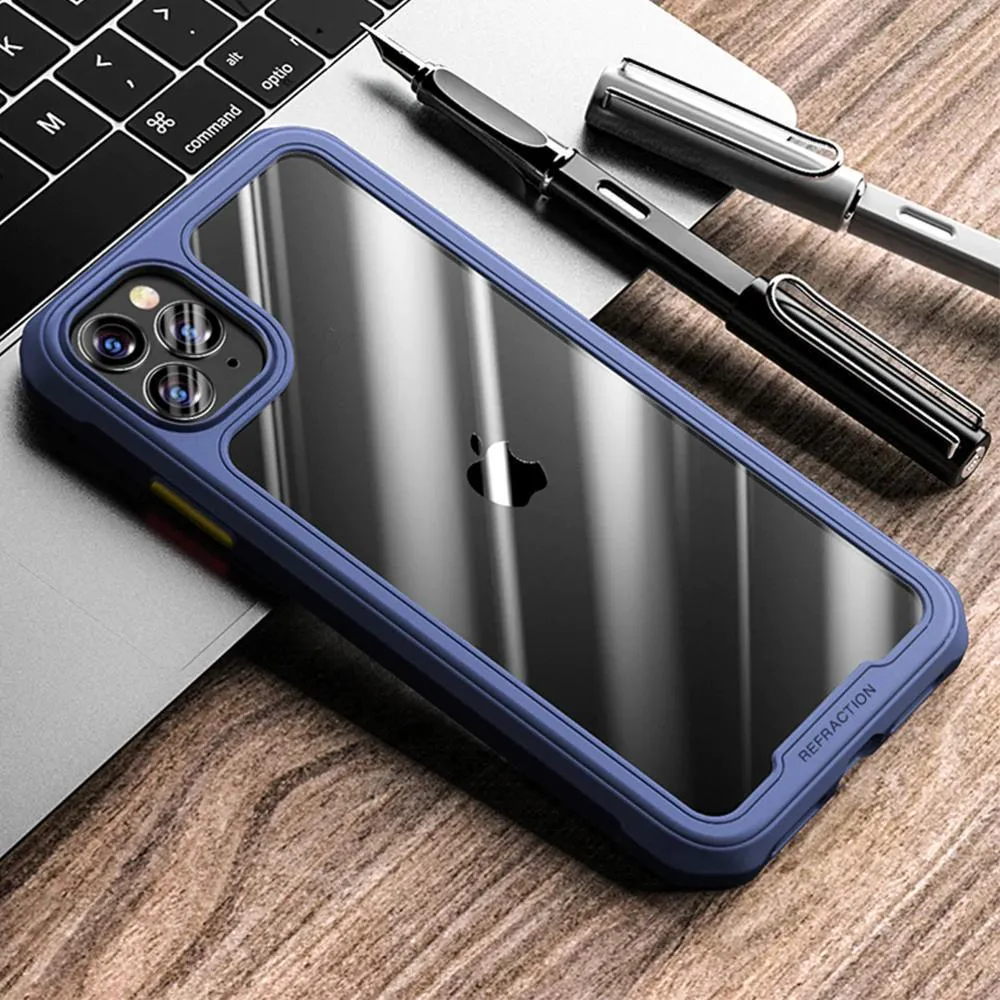 Durable Shockproof Refraction Fiber Case - iPhone