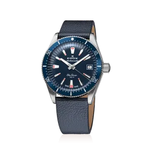 Edox Skydiver Special Edition Watch Blue 80131-3BUC-BUICO