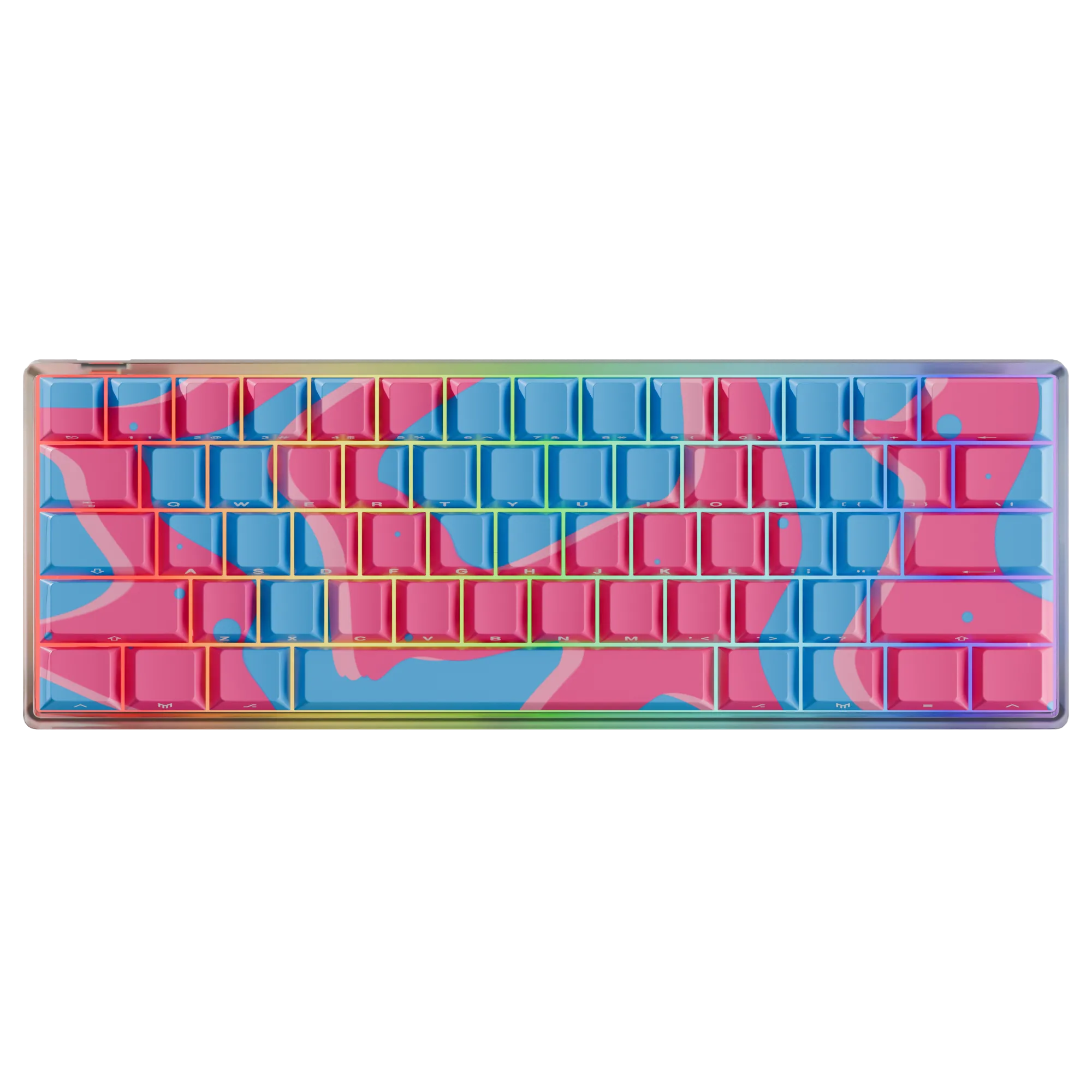 Elite 4 - 60% Magnetic Keyboard - Cotton Candy