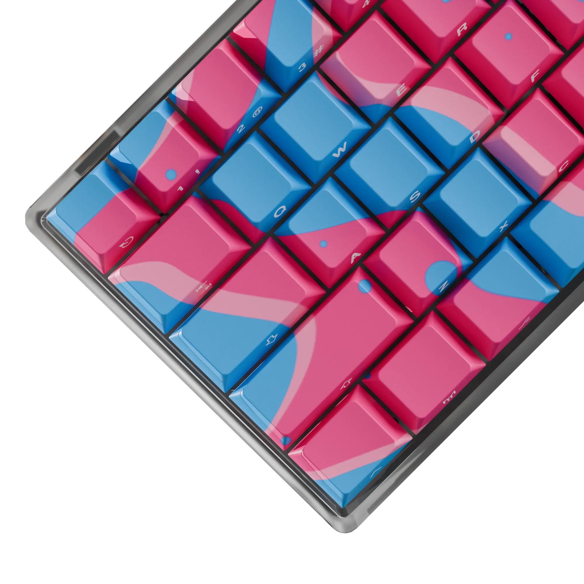 Elite 4 - 60% Magnetic Keyboard - Cotton Candy